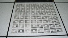 DirectPerf 25% perforated raised floor tile for cold aisles